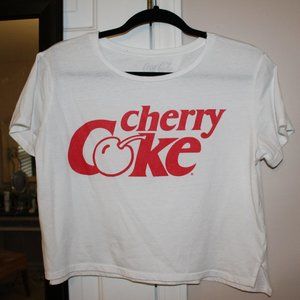 Cherry Coke Crop Top
